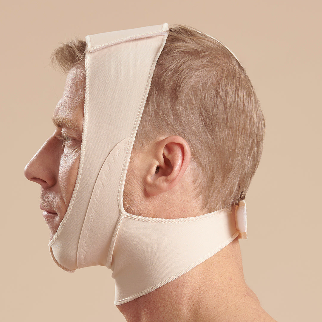 FM100 (Gezichtsmasker met minimale dekking - bedekking midden op de nek)
